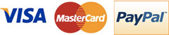 PayPal Visa o Mastercard